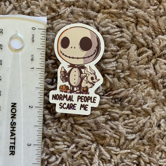 6/$12 🎃 Nightmare Before Christmas Sticker - Picture 2 of 2